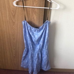 Blue romper